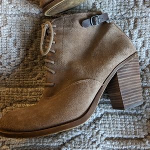 Lucky Brand Leather Booties
